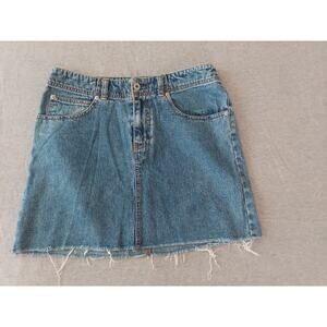 Gap Women Denim Skirt  Sz 8 Blue Color